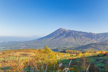 Towada Hachimantai National Park in early autumn