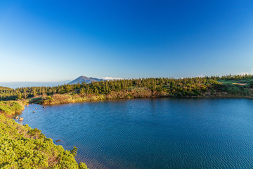 Towada Hachimantai National Park in early autumn
