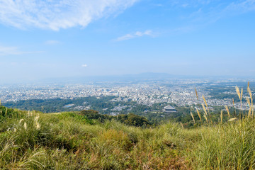 Fototapeta na wymiar 奈良県　若草山