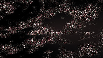 Luxury glitter background. 3d illustration, 3d rendering.