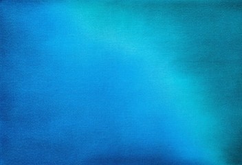 Background of dyed fabric. Beautiful abstract background. Sky, sea, blue background
