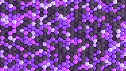 Interior pattern, architectural background. 3d illustration, 3d rendering.