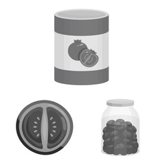 Vector design of eco and agriculture icon. Set of eco and delicious stock symbol for web.