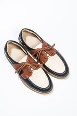 Shoe on white background.