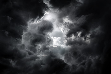 Fototapeta Dramatic Clouds Background obraz