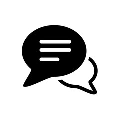 Bubble Speech Symbol Icon Vector Design Illustration EPS 10