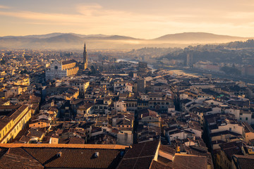 Florence - Italy, panorama of Firenze