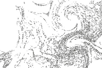 Silver confetti point.