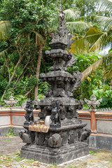 details of the Hindu  'Pura Segara' temple at Lembongan, Bali, IDN