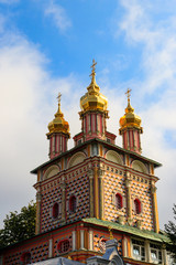 Fototapeta na wymiar Church of the Nativity of St. John the Baptist in Trinity Lavra of St. Sergius in Sergiev Posad, Russia