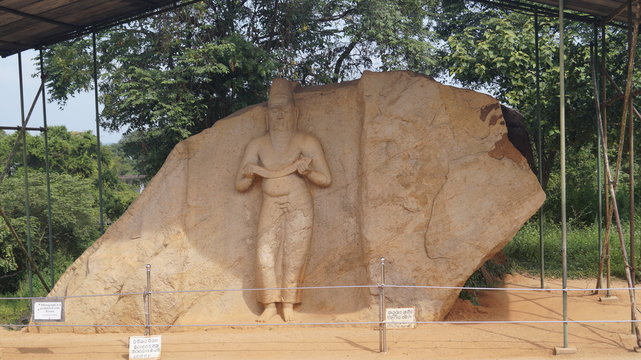 Statue of king Parakramabahu