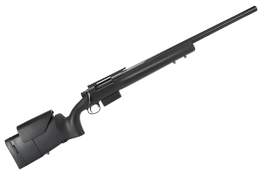modern high precision sniper rifle