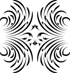 Vintage baroque ornament  vector pattern for greeting cards and wedding invitations