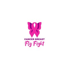 fly fight breast cancer awareness design