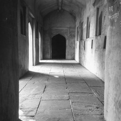 Fototapeta premium The beautiful fort of jhansi. The residence of the brave, fiercefull warrior Shri Rani Laxmibai. 