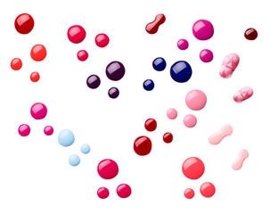 nail polish drop paint  make up beauty cosmetic