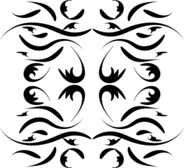 Vintage baroque ornament  vector pattern for greeting cards and wedding invitations
