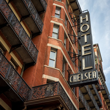 Chelsea Hotel, New York, NYC, USA