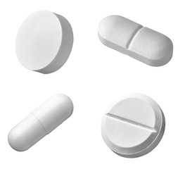 white pill medical drug medication