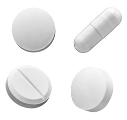 white pill medical drug medication