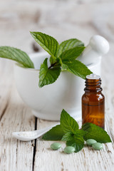 Mint oil