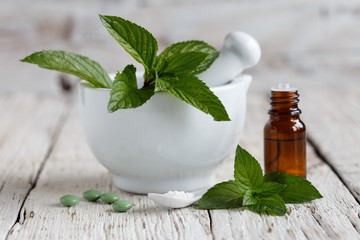 Mint oil
