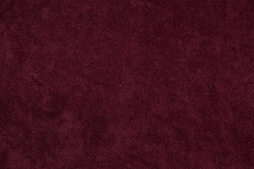 Velour fabric red background texture