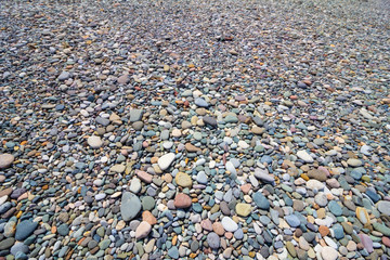 Sea and stones in the afternoon
