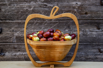 fresh healthy tasty jojoba fruit