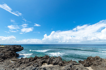 沖縄　久高島　カベール岬