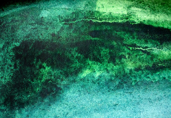 abstract green watercolor background