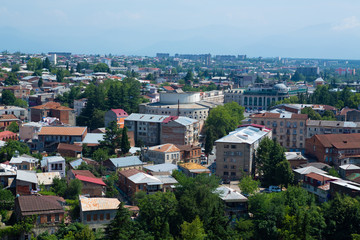 Fototapeta na wymiar City Landscape, View From Above