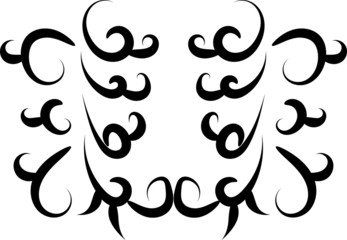 Vintage baroque ornament  vector pattern for greeting cards and wedding invitations