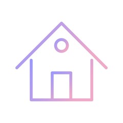 Home Vector Icon With White Background