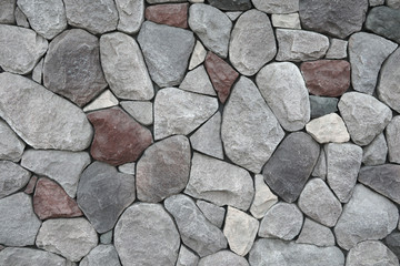 石の背景 Pattern of building block wall background