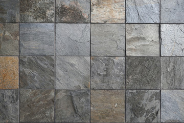 Obraz premium 石の背景 Pattern of building block wall background