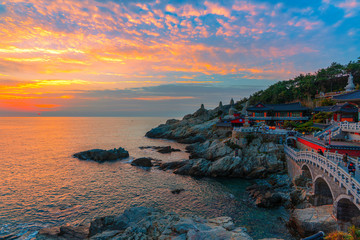 Haedong Yonggungsa Temple in Busan, South Korea