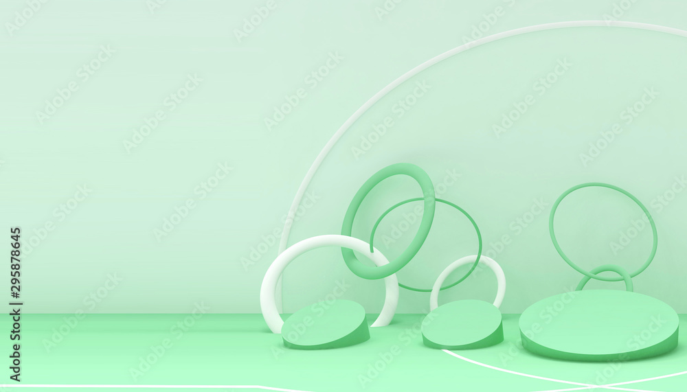 Poster podium composition circle minimal and modern minimal and modern ideas concept inspiration art minima
