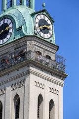 Wahrzeichen Alter Peter Aussichtsturm in München