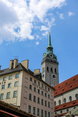 Wahrzeichen Alter Peter Aussichtsturm in München