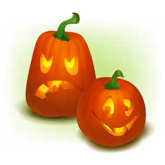 Landscape with Wind Generators. Landscape with a road going over the horizon. Vector illustration.