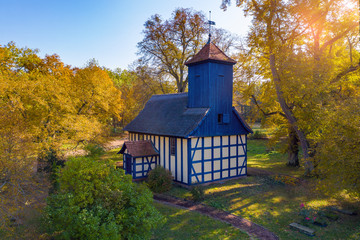 Kirchlein im Grünen bei Alt Placht in der Uckermark