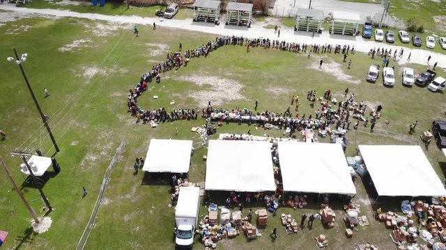 Grand Bahama Hurricane Dorian Reliefs Food Goods Giveaway Events. Bahamas