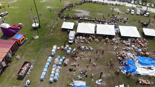 Grand Bahama Hurricane Dorian Reliefs Food Goods Giveaway Events. Bahamas