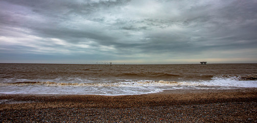 The Wild Suffolk Coast In Winter