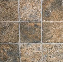 ceramic kitchen tile for floor, vintage abstract geometric mosaic pattern