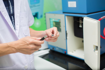 Researchers or students have conducted research in the laboratory.