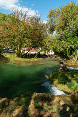 Fototapeta na wymiar Krk national Park in Croatia