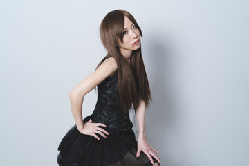 コスプレの女性