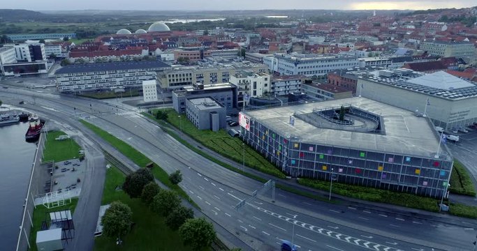 Overview of downtown Randers